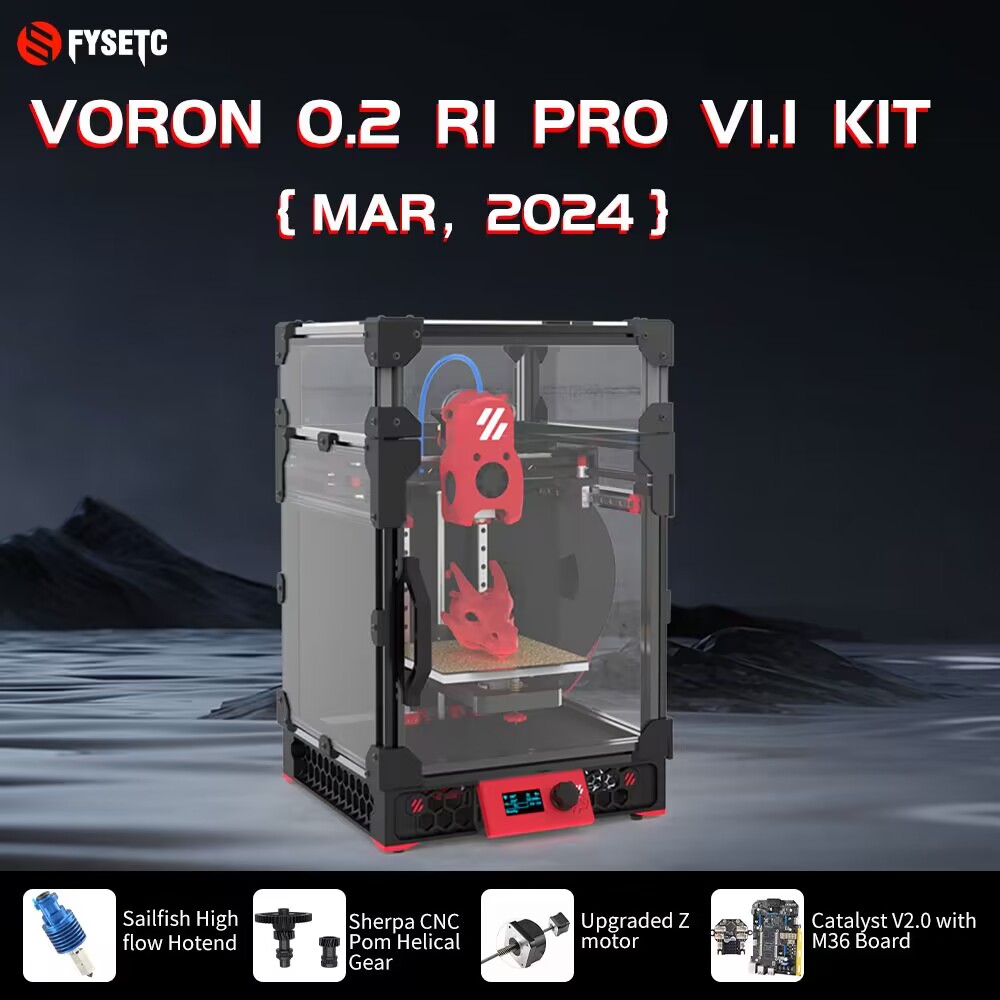 Corexy 3D Printer Kit - 2025FYSETC High Precision Voron V0.2 R1
