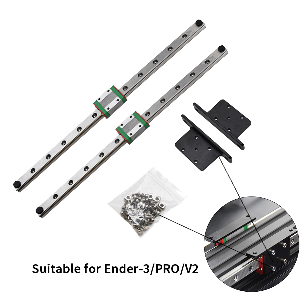 Ender3/V2PRO Dual Y Axis Linea - Linear Rail Mgn12H Set ulasan dan harga