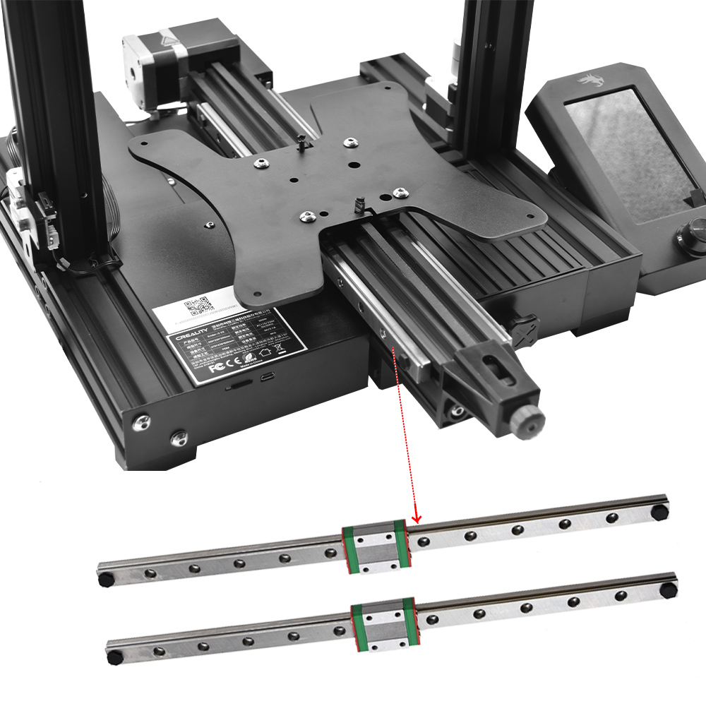 Ender3/V2PRO Dual Y Axis Linea - Linear Rail Mgn12H Set ulasan dan harga
