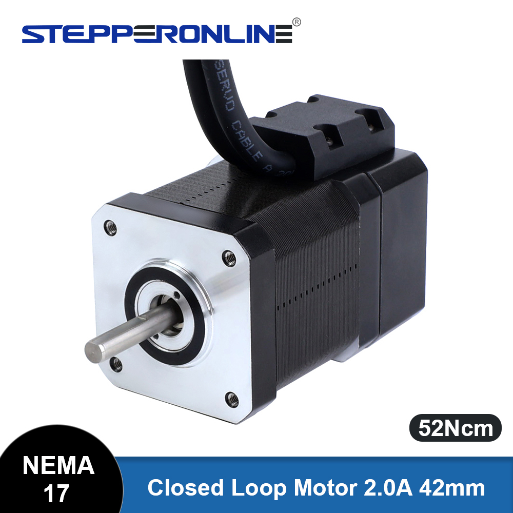 STEPPERONLINE Nema 17 Closed L - Closed Loop Stepper Motor Nema 17 ulasan dan harga