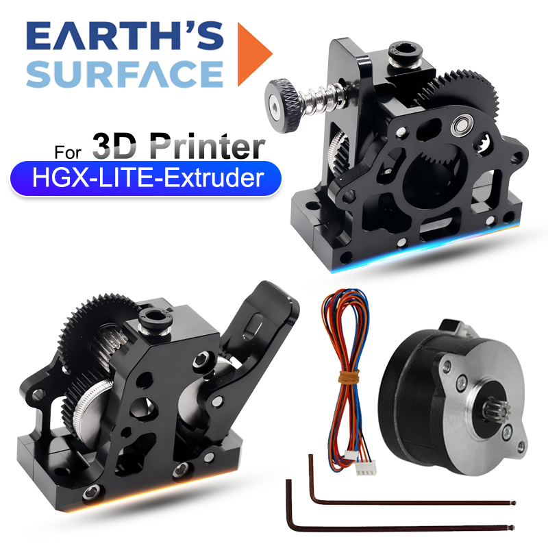 HGX LITE Dual Gear Hard Steel  - Direct Drive Dual Gear Extruder High Speed ulasan dan harga