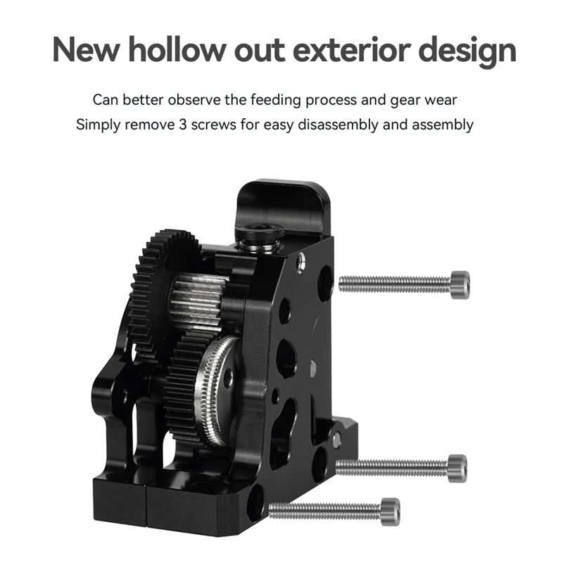HGX LITE Dual Gear Hard Steel  - Direct Drive Dual Gear Extruder High Speed ulasan dan harga