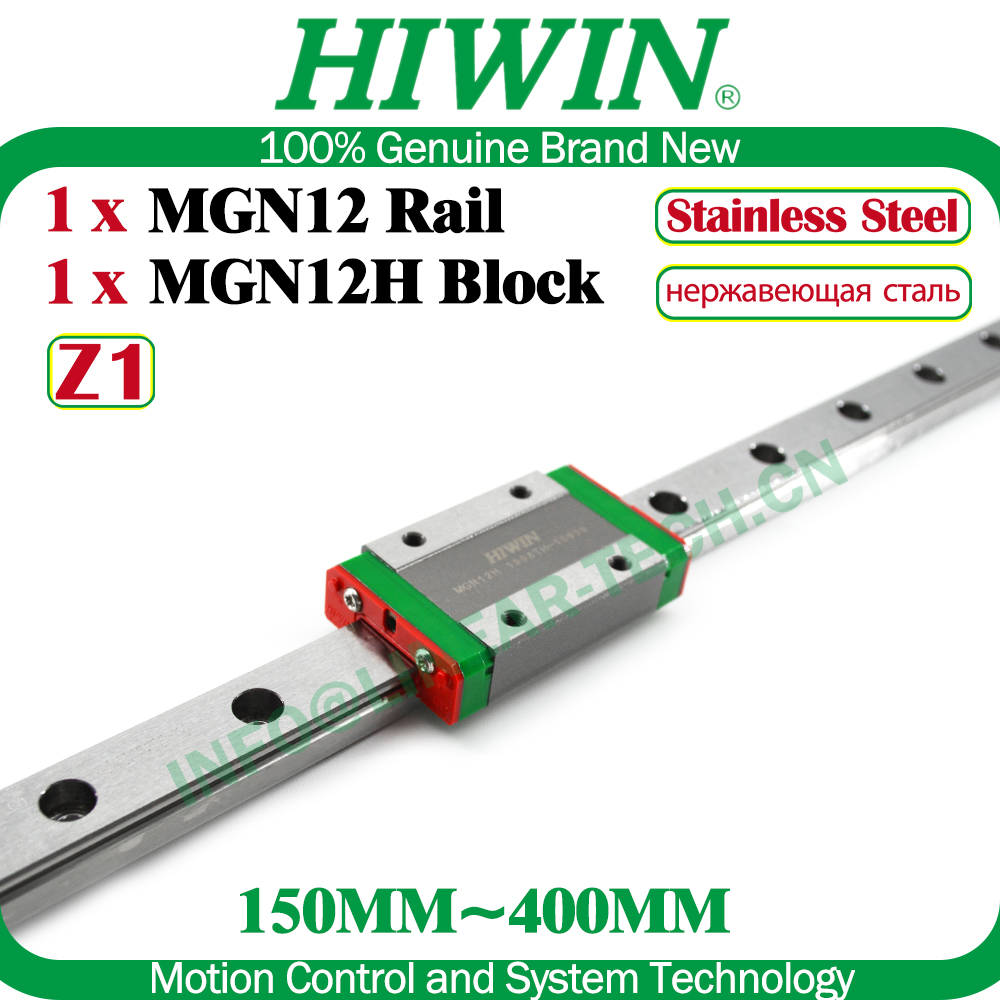 HIWIN Stainless Steel MGN12H Z - Linear Rail Mgn12H Set ulasan dan harga