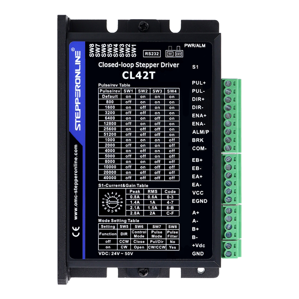 STEPPERONLINE TP Series Nema 1 - Closed Loop Stepper Motor Nema 17 ulasan dan harga