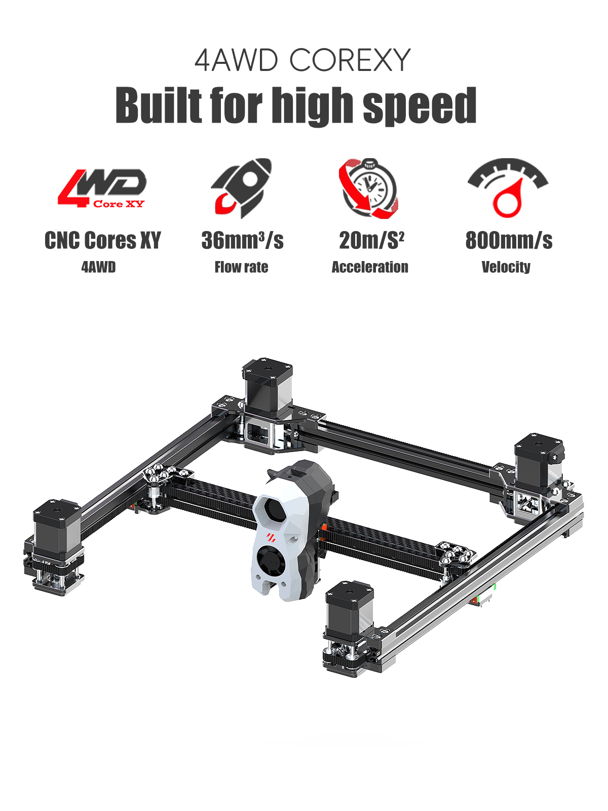 SIBOOR Voron Trident [June] 3D - Voron Trident Full Kit ulasan dan harga