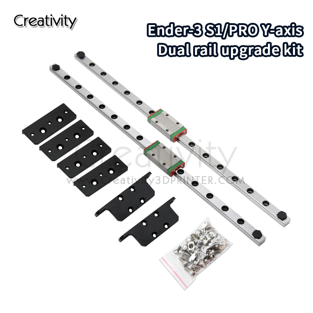 Ender 3 S1 Dual Y-axis Upgrade - Linear Rail Mgn12H Set ulasan dan harga