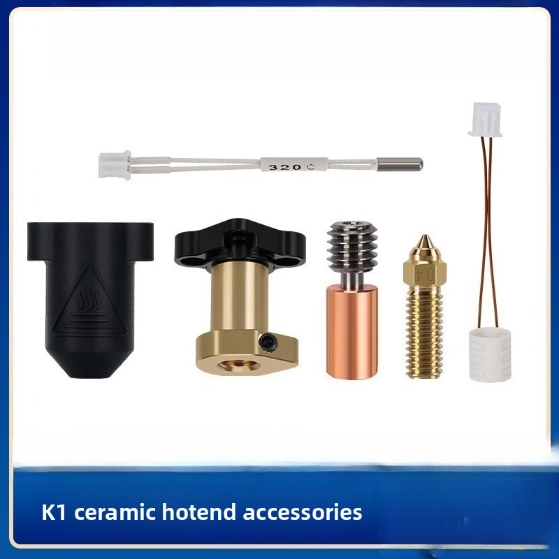 Creative 3D Printing Accessori - High Flow Ceramic Hotend ulasan dan harga