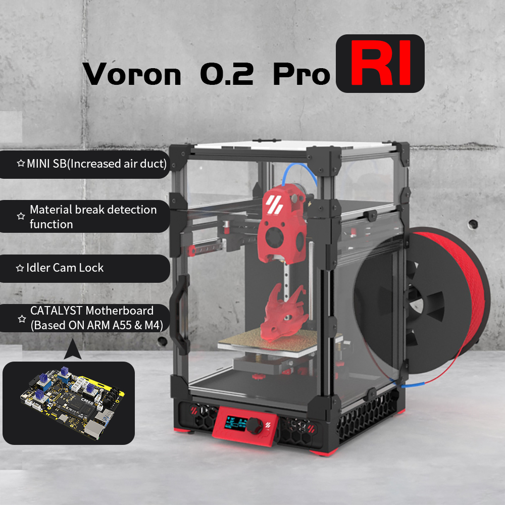 Toaiot Voron V0.2 Pro R1 CoreX - Corexy 3D Printer Kit ulasan dan harga