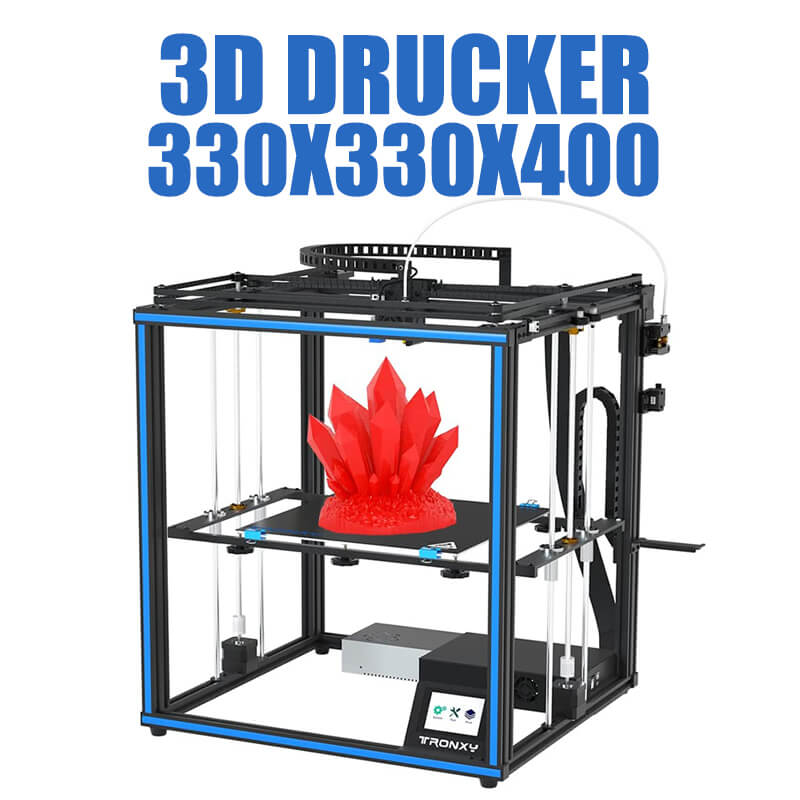 Tronxy X5SA Impressora 3D Prin - Corexy 3D Printer Kit ulasan dan harga