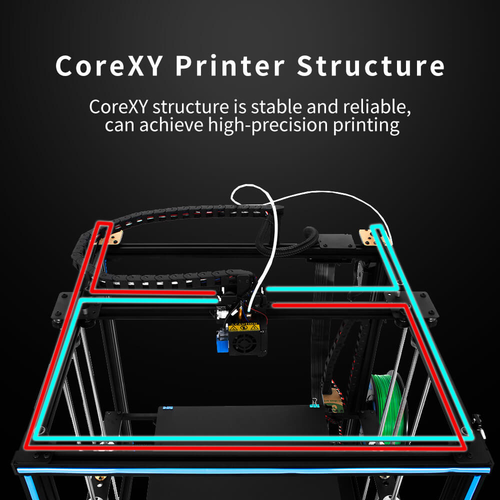 Tronxy X5SA Impressora 3D Prin - Corexy 3D Printer Kit ulasan dan harga