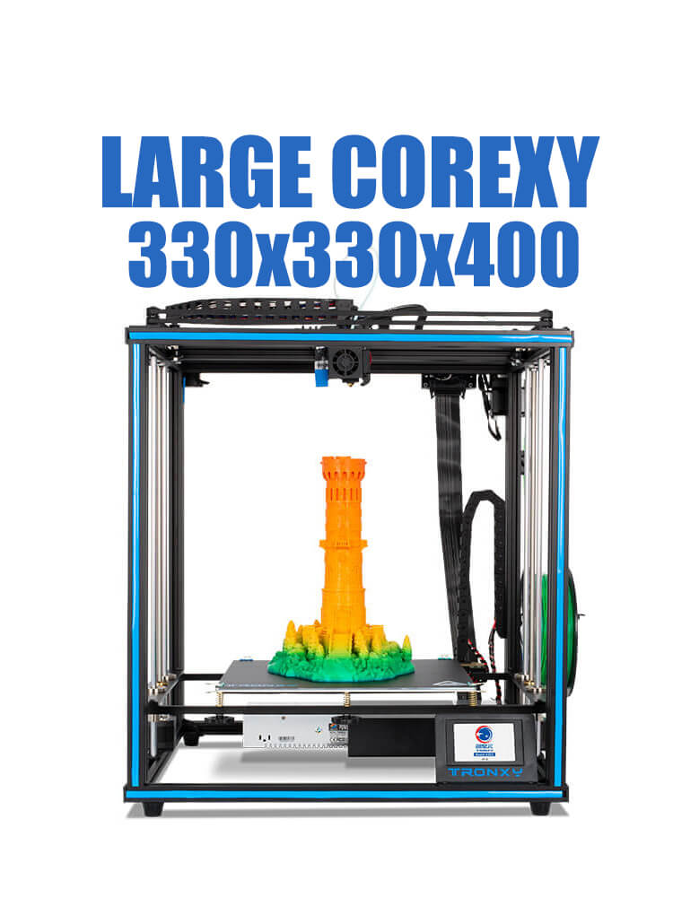 Big Sale Tronxy XY-2 PRO X5SA  - Corexy 3D Printer Kit ulasan dan harga