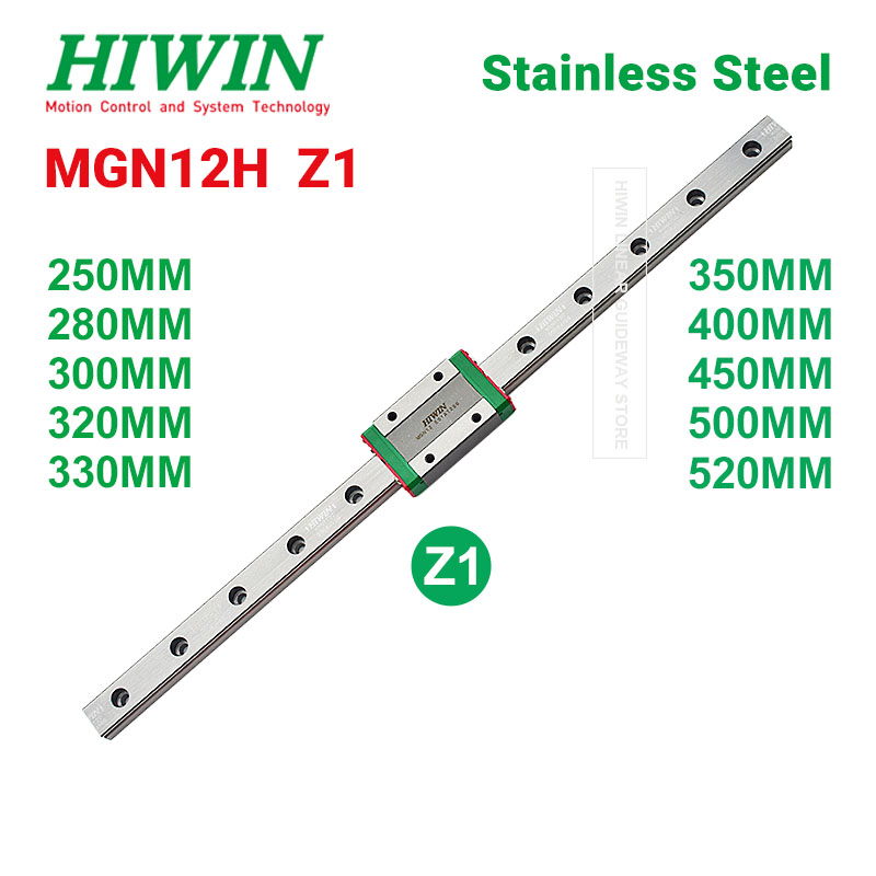 HIWIN MGN12H Z1 HIWIN MGN12 Li - Linear Rail Mgn12H Set ulasan dan harga