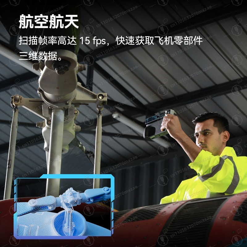 Professional All-in-One Color  - Handheld 3D Scanner High Precision ulasan dan harga
