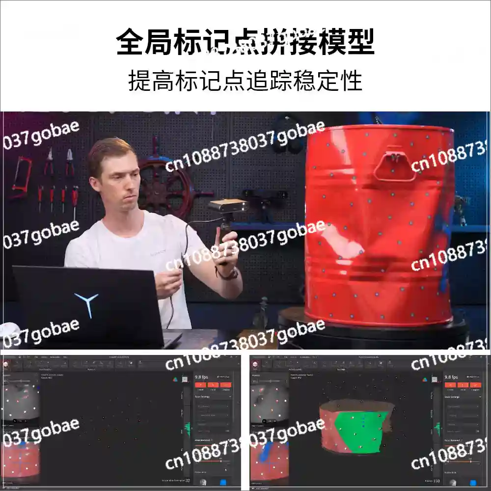 High-precision handheld full-c - Handheld 3D Scanner High Precision ulasan dan harga