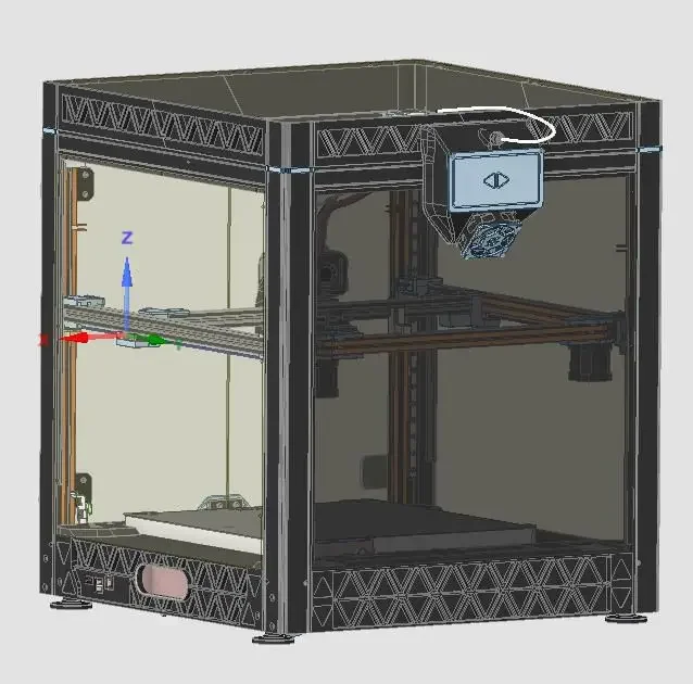 Sovol SV08 Full PC Enclosure K - Corexy 3D Printer Kit ulasan dan harga